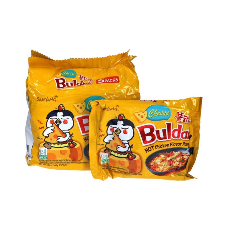 Samyang Cheese Flavor Buldak Ramen Pack Of 5