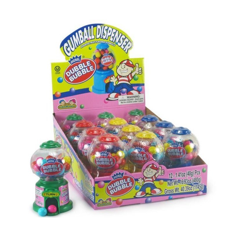 Dubble Bubble Mini Gumball Dispenser
