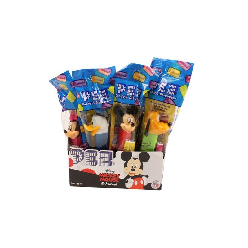 Pez 4077 Mickey & Friends 12ct