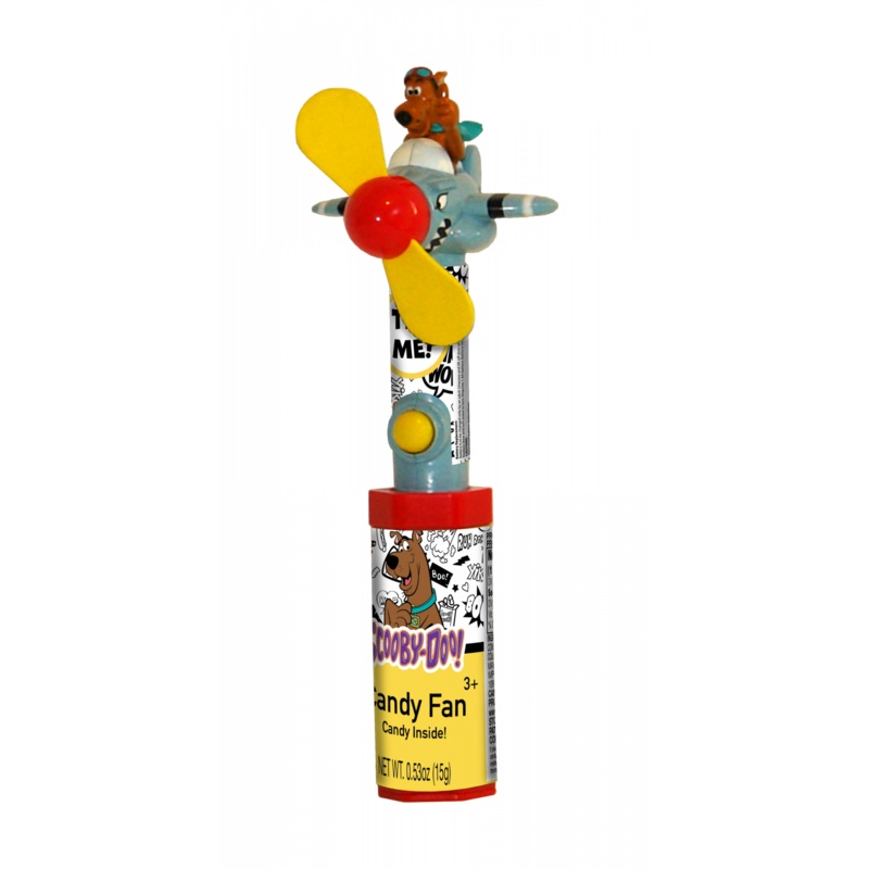 Scooby Doo Character Fan Candy Toy