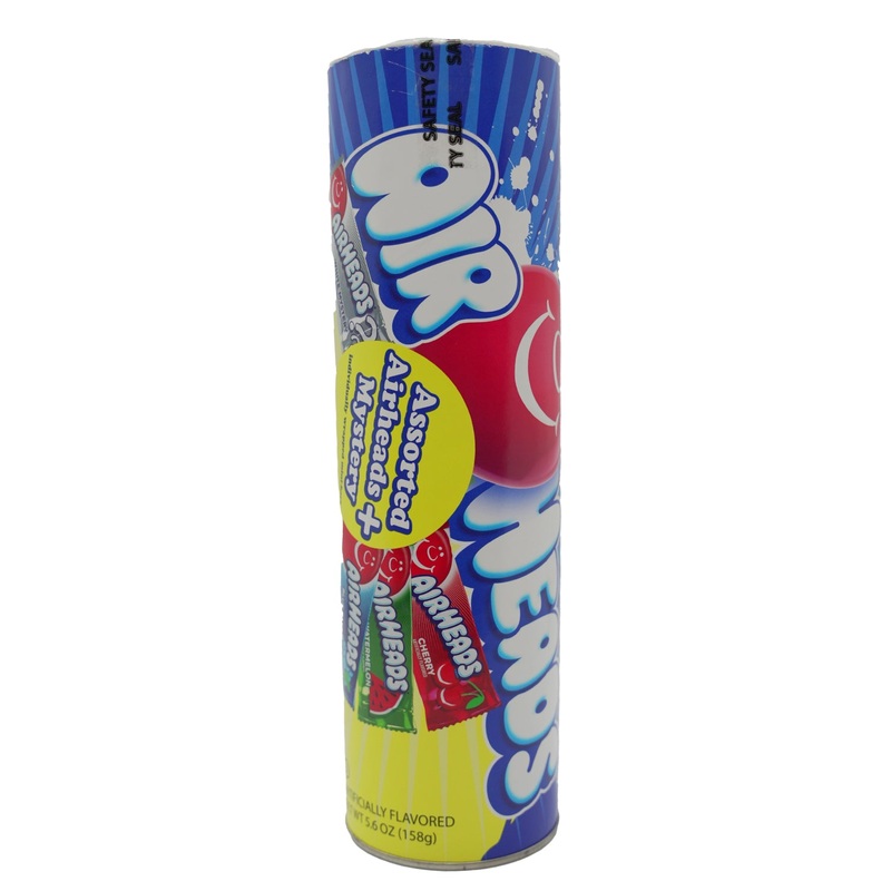 Airheads Assorted Taffy Mini Bars 9" Tube