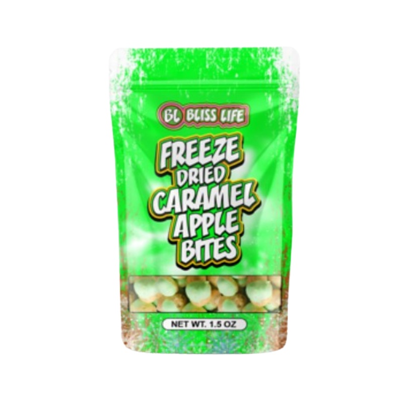 Bliss Life Freeze Dried Caramel Apple Bites 1.5 oz. Bag