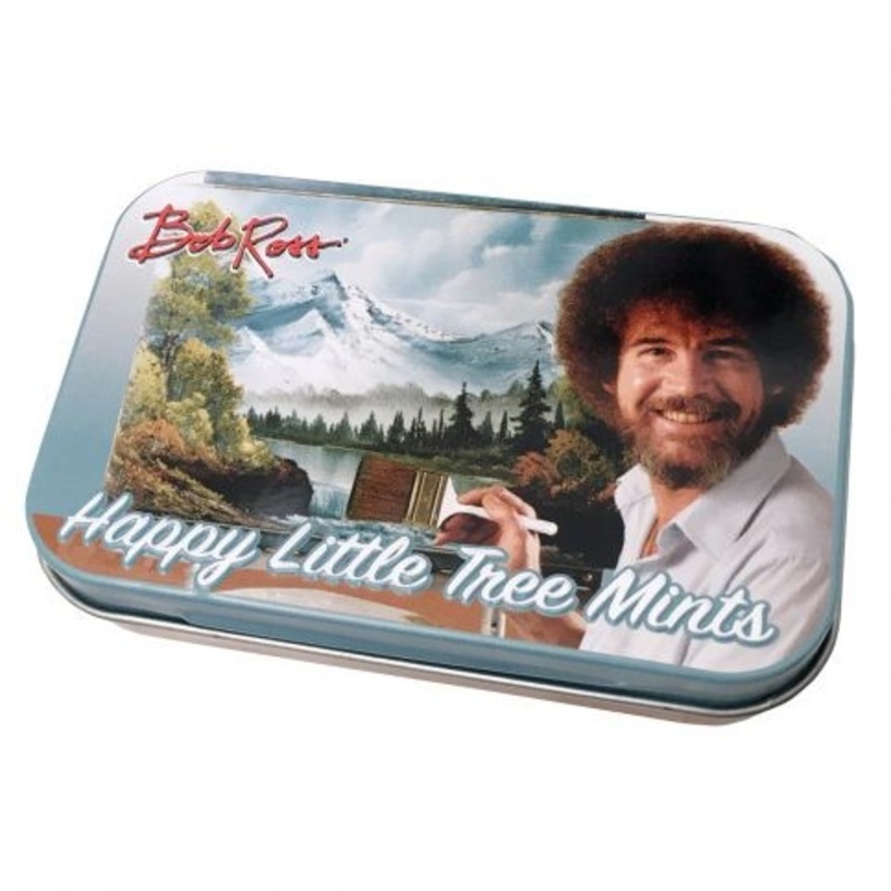 Bob Ross Happy Little Tree Mints 1.5 oz. Tin