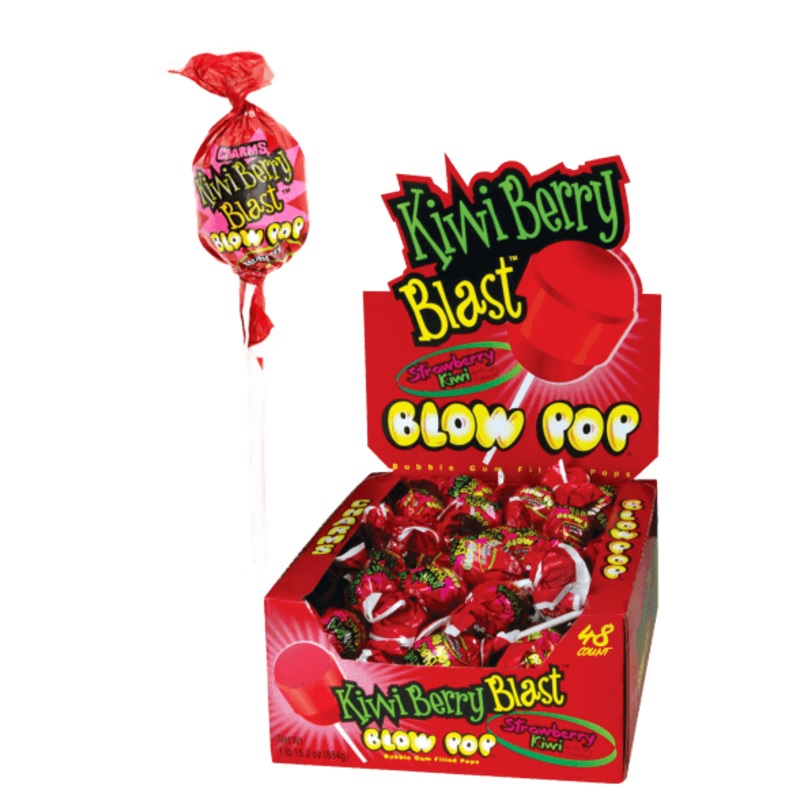 Charms Kiwi Berry Blast Pop 48ct