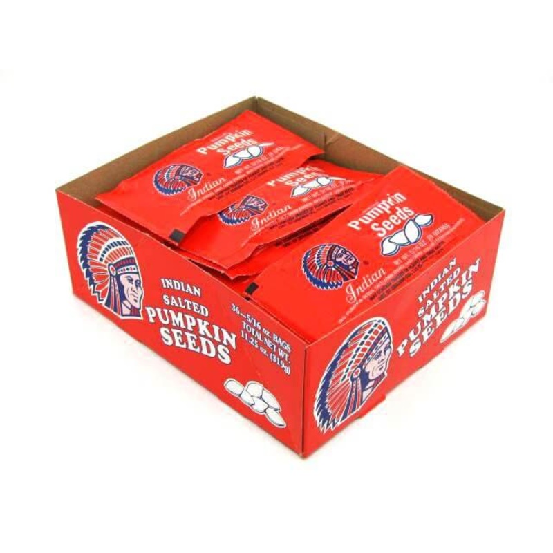 Indian Brand Salted Pumpkin Seeds Original 36ct