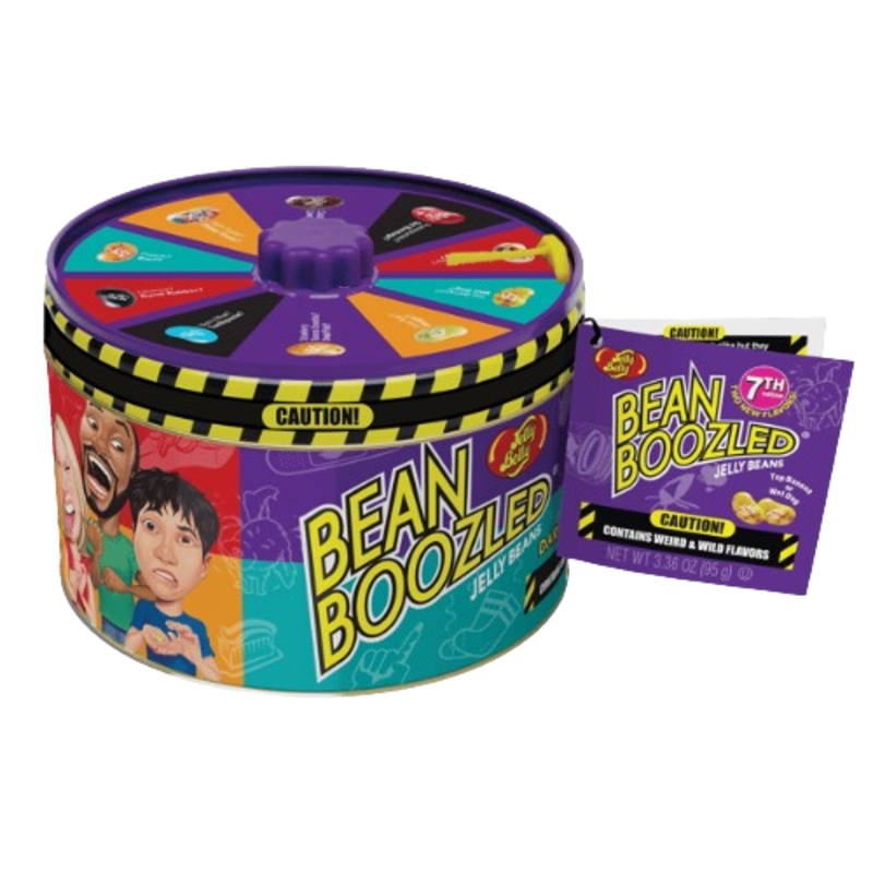Jelly Belly Bean Boozled Spinner Tin 7th Edition 3.36 oz.