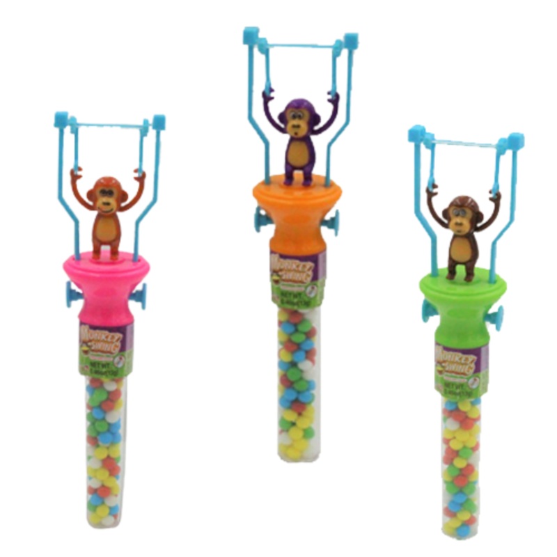 Kidsmania Monkey Swing Candy Filled Toy .46 oz.