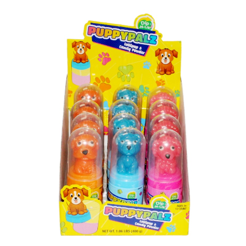Koko's Dip N Lik Puppy Palz 1.41 oz. Lollipop