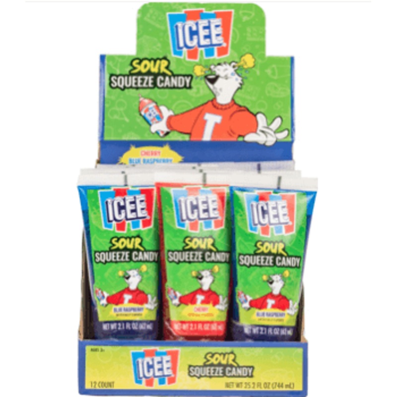Koko's Sour Icee Squeeze Candy 12ct
