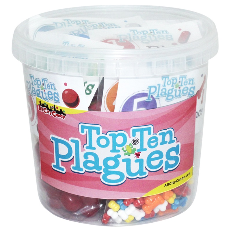 Passover "Top Ten Plagues" Gift Tub