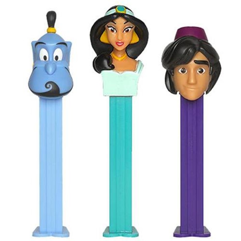 PEZ Disney Aladdin Collection Candy Dispenser - 1-Piece Blister Pack