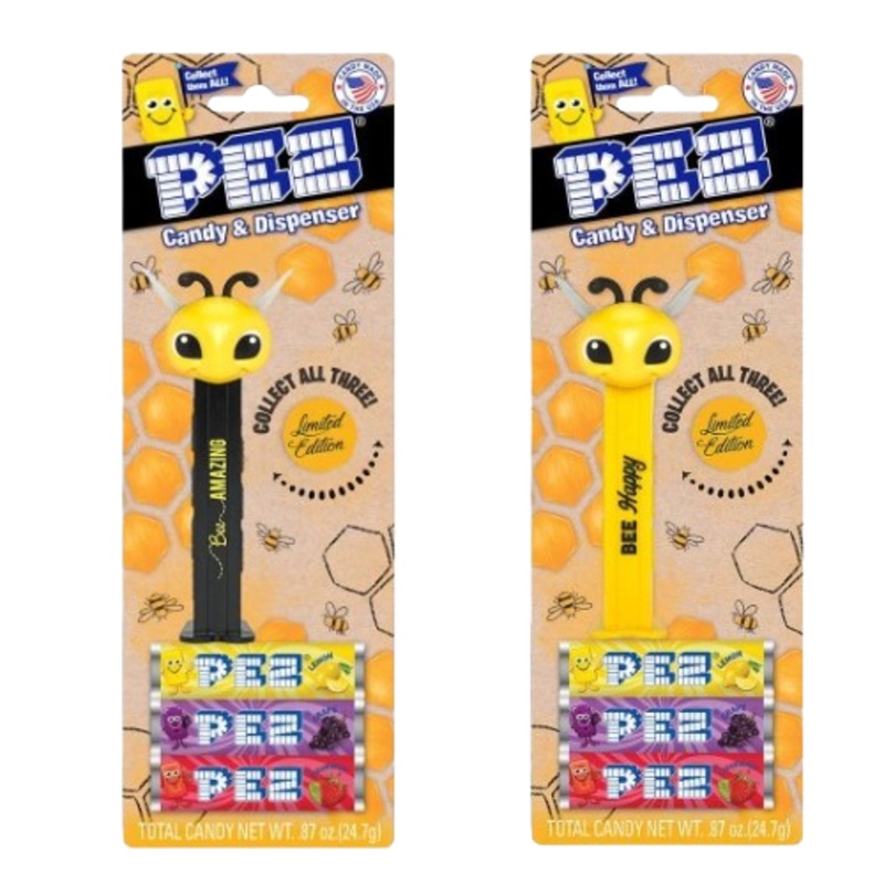 PEZ Limited Edition Bee Candy Dispenser - 1 Blister Pack