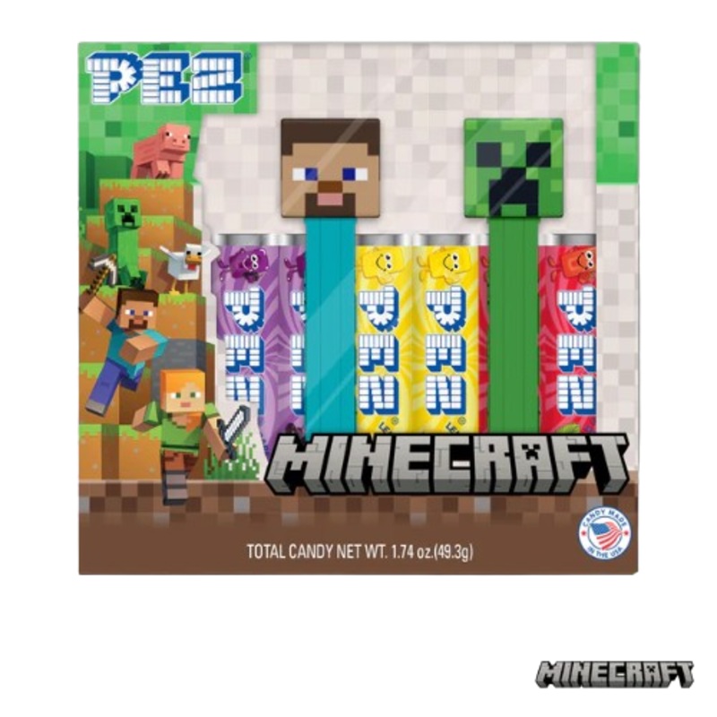 PEZ - Minecraft Twin Pack Gift Set 1.74 oz.