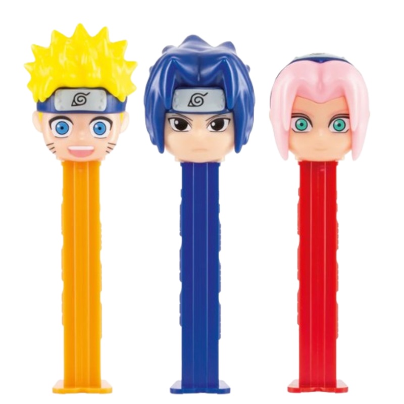 PEZ - Naruto Assortment - 1 Piece Blister Pack