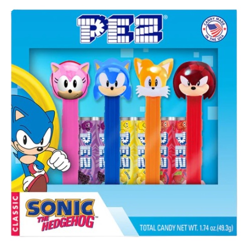 PEZ - Sonic the Hedgehog 4 Piece Gift Set