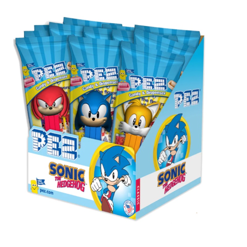 Pez Sonic The Hedgehog Assortment 12ct
