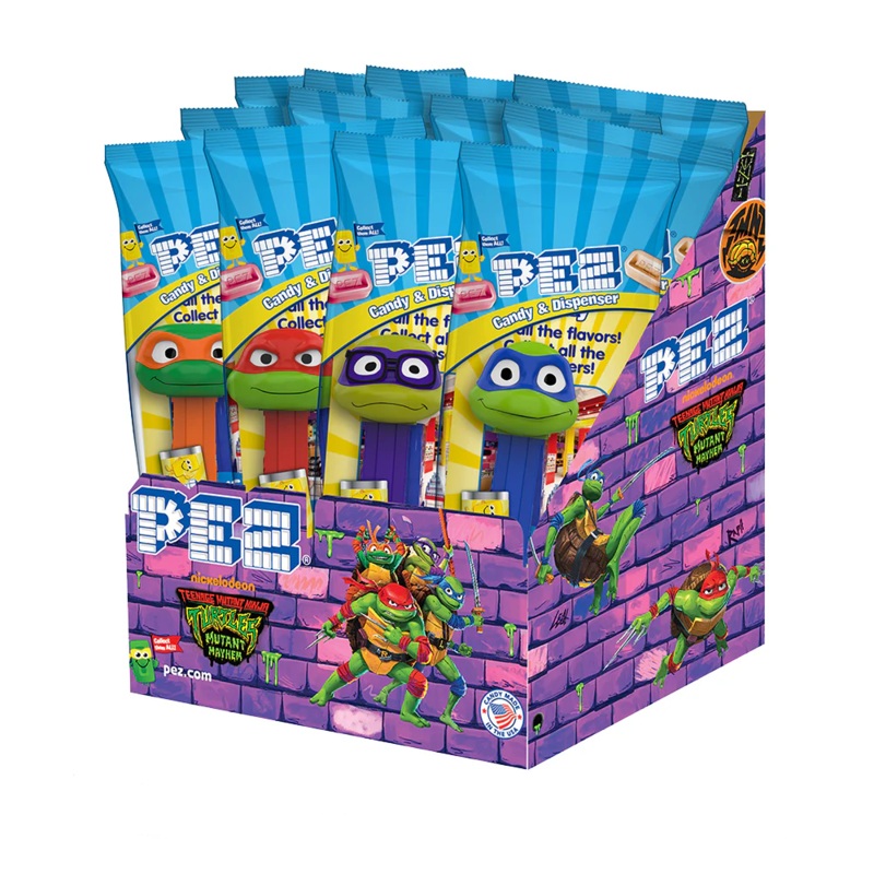 Pez Teenage Mutant Ninja Turtles 12ct