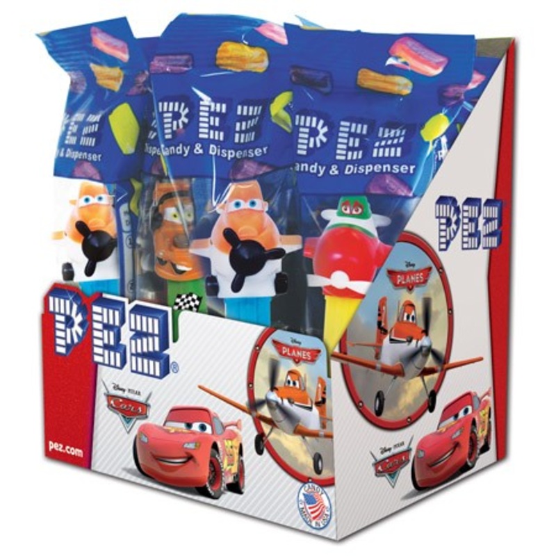 Pez World of Cars & Planes Assorted 12ct