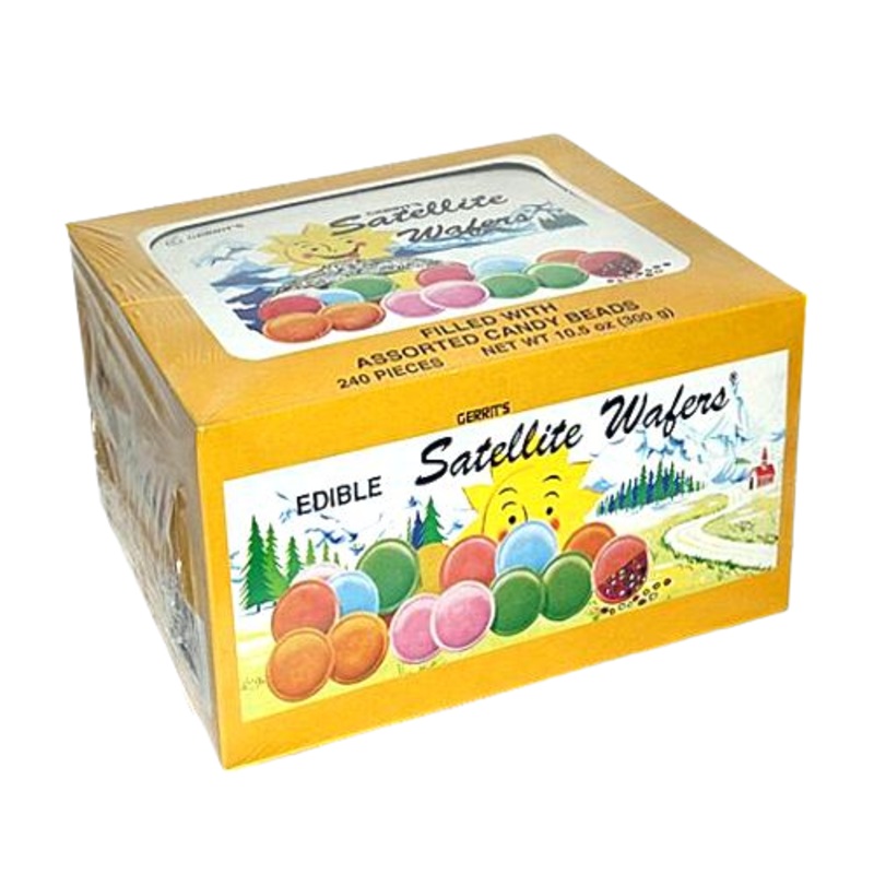 Satellite Wafers Candy - Box of 240