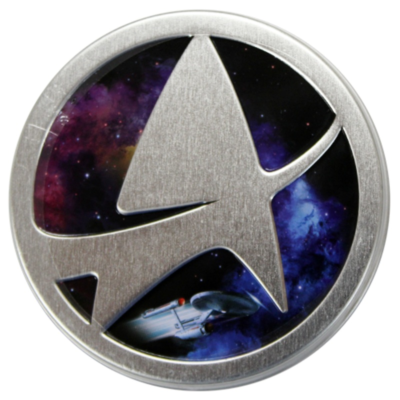 Star Trek Insignia Blue Raspberry Sours 1.5 oz. Tin