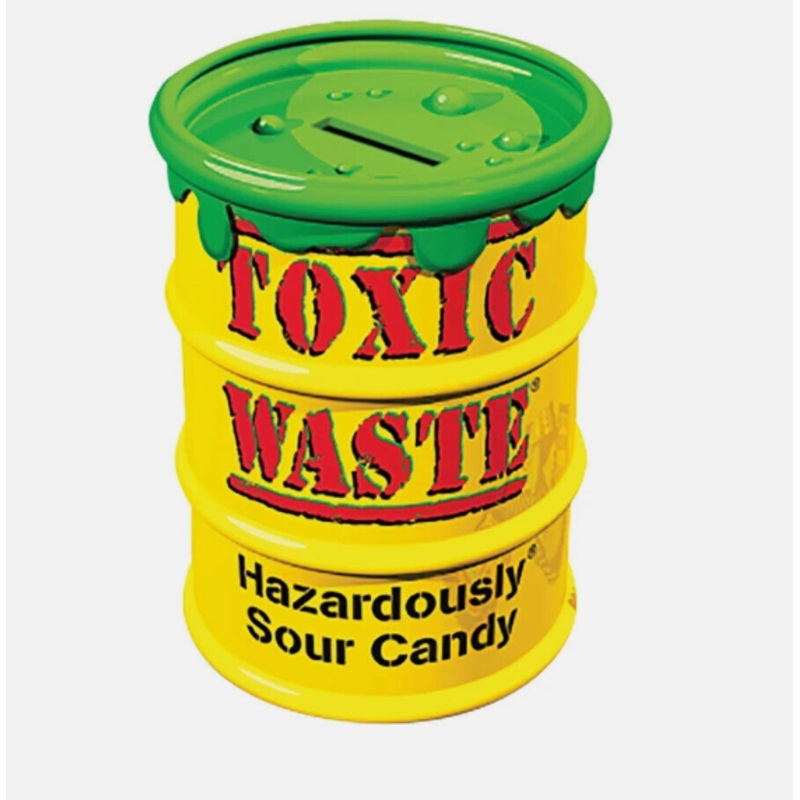 Toxic Waste Giant Bank 5.86oz 6ct
