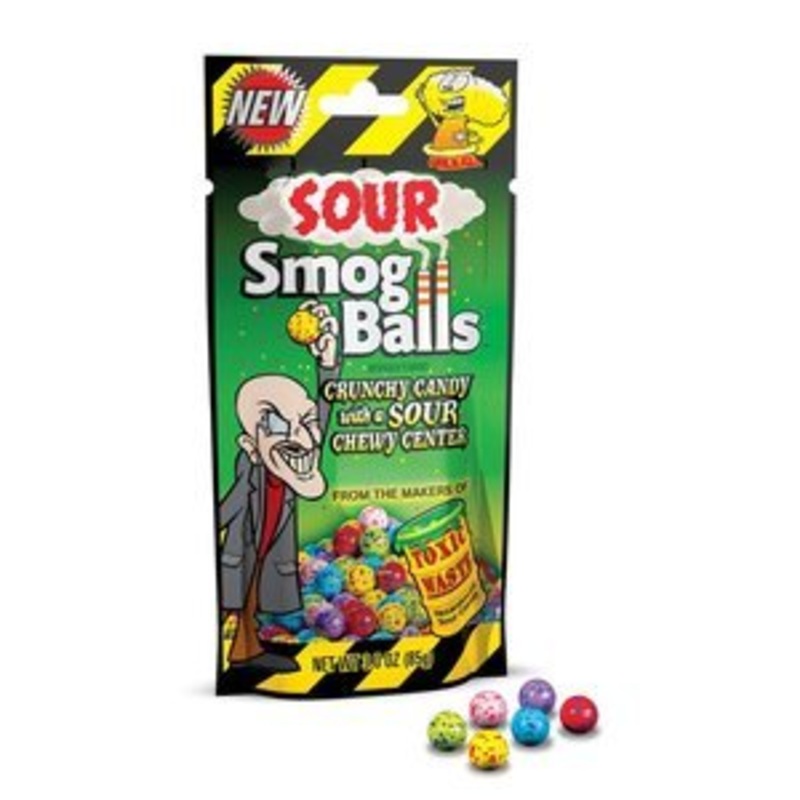 Toxic Waste Sour Smog Balls 12ct