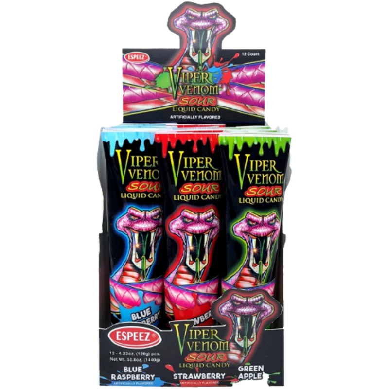 Viper Venom Sour Liquid Candy 4.23 oz. Tube