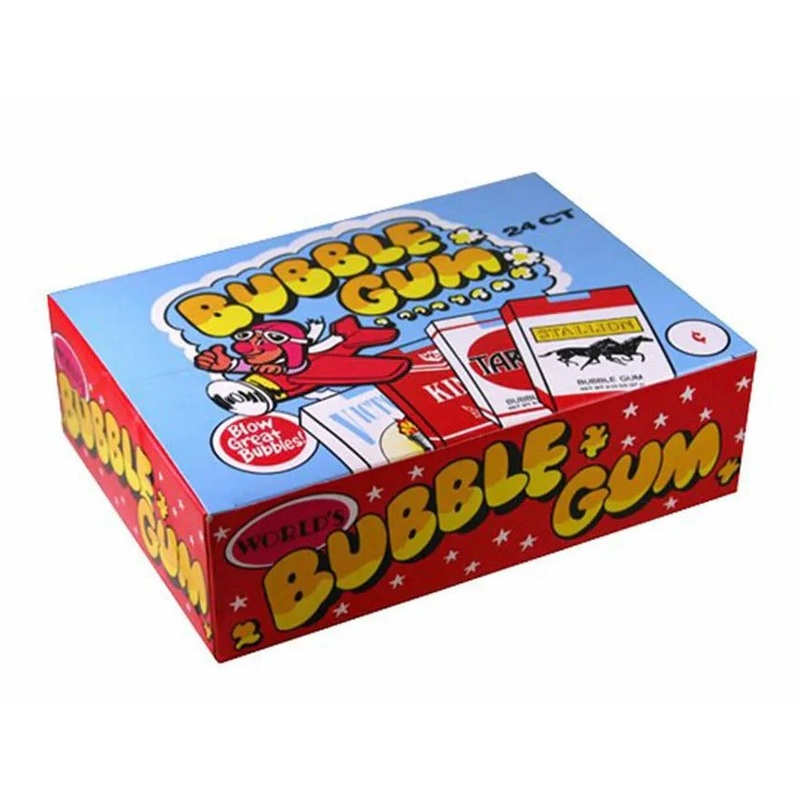 World Bubble Gum Cigarettes 24ct