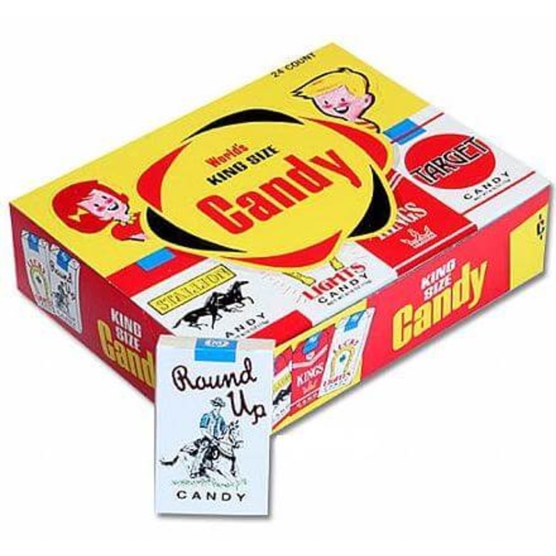 World Candy Cigarettes Unwrapped 24ct