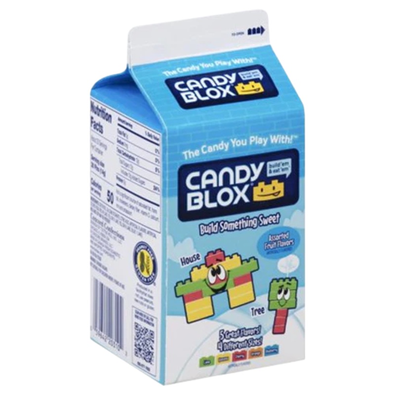 Candy Blox Activity Candy - 11.5-oz. Milk Carton