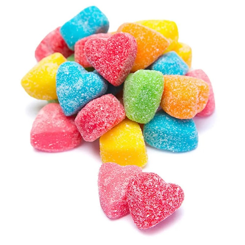 Trolli Sour Brite Hearts Gummy Candy: 10-Ounce Bag