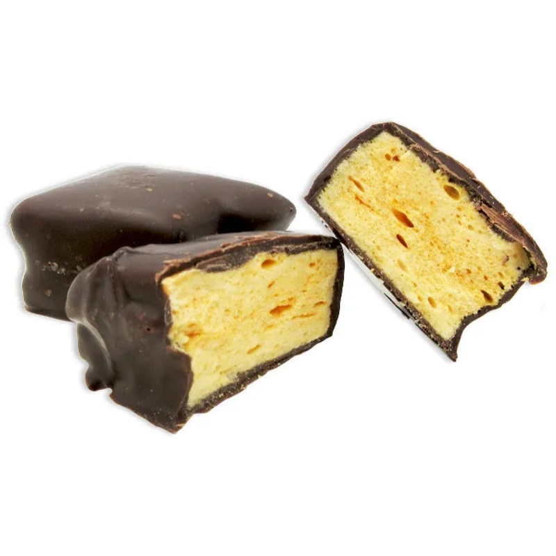 Asher's Honeycomb Sponge Dark Chocolates: 3LB Box