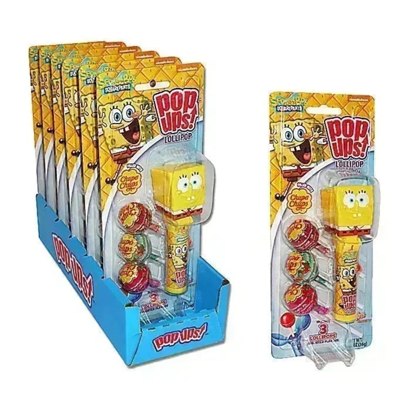 SpongeBob Pop-Ups Blister Packs: 6-Piece Display