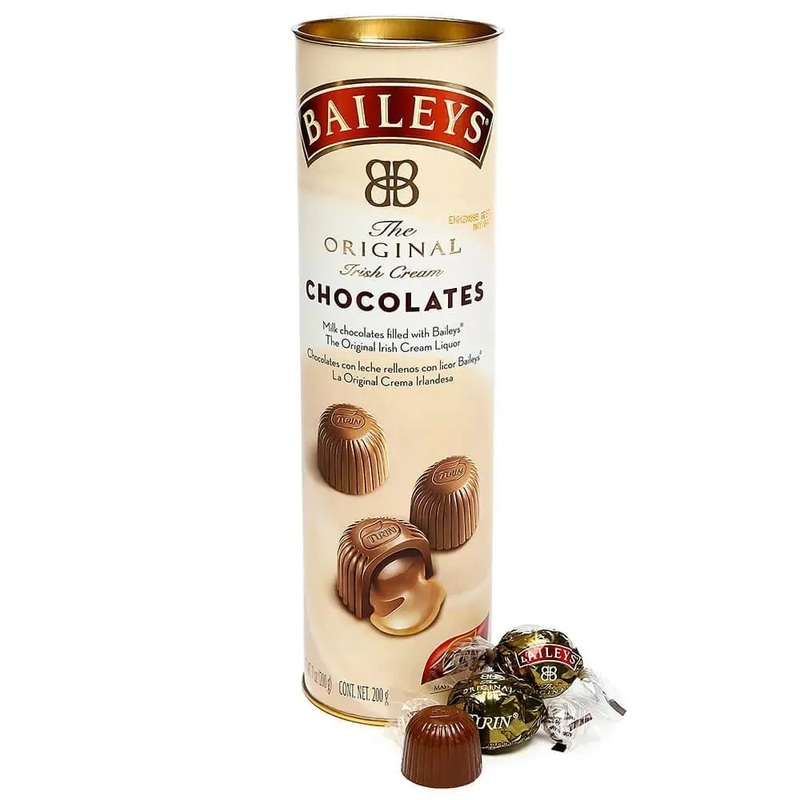 Turin Bailey's Irish Cream Liquor Filled Chocolates: 7-Ounce Tube