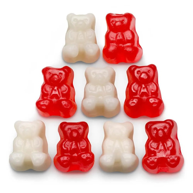 Albanese Polar Bear Cubs Peppermint Gummy Bears: 5LB Bag
