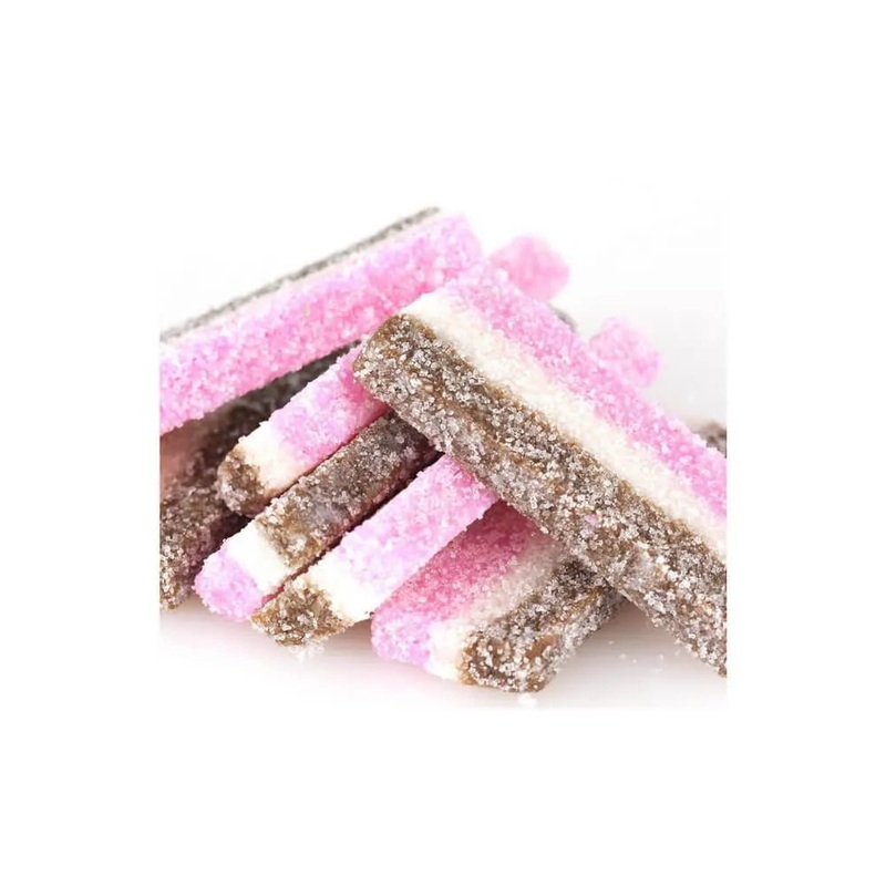 Asher's Rainbow Coconut Strips: 8LB Box