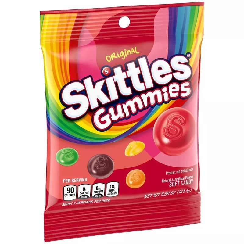 Skittles Gummies: 5.8-Ounce Bag