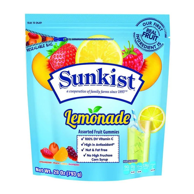 Sunkist Fruit Gummies - Lemonade: 28-Ounce Bag