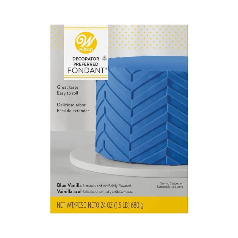 Wilton Decorator Preferred Fondant - Blue: 24-Ounce Package