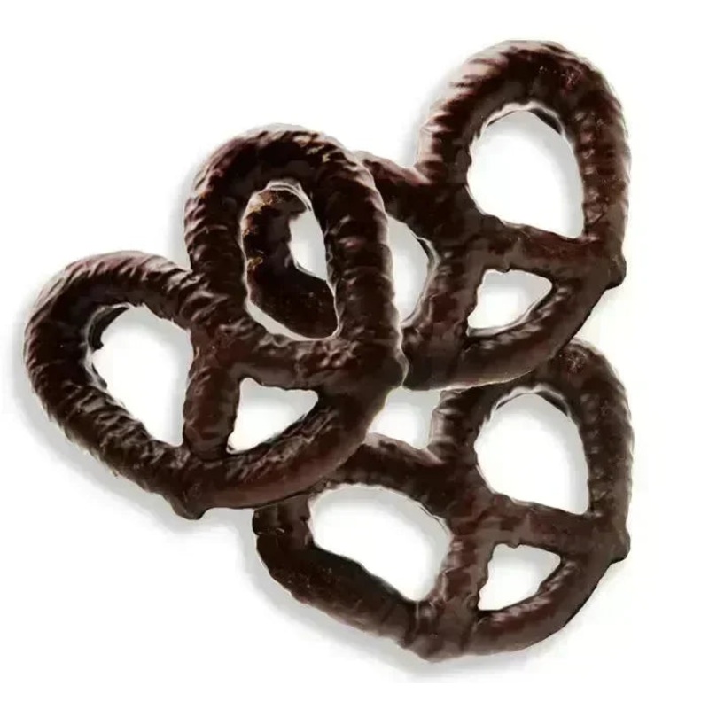 Asher's Dark Chocolate Covered Pretzels: 7LB Box
