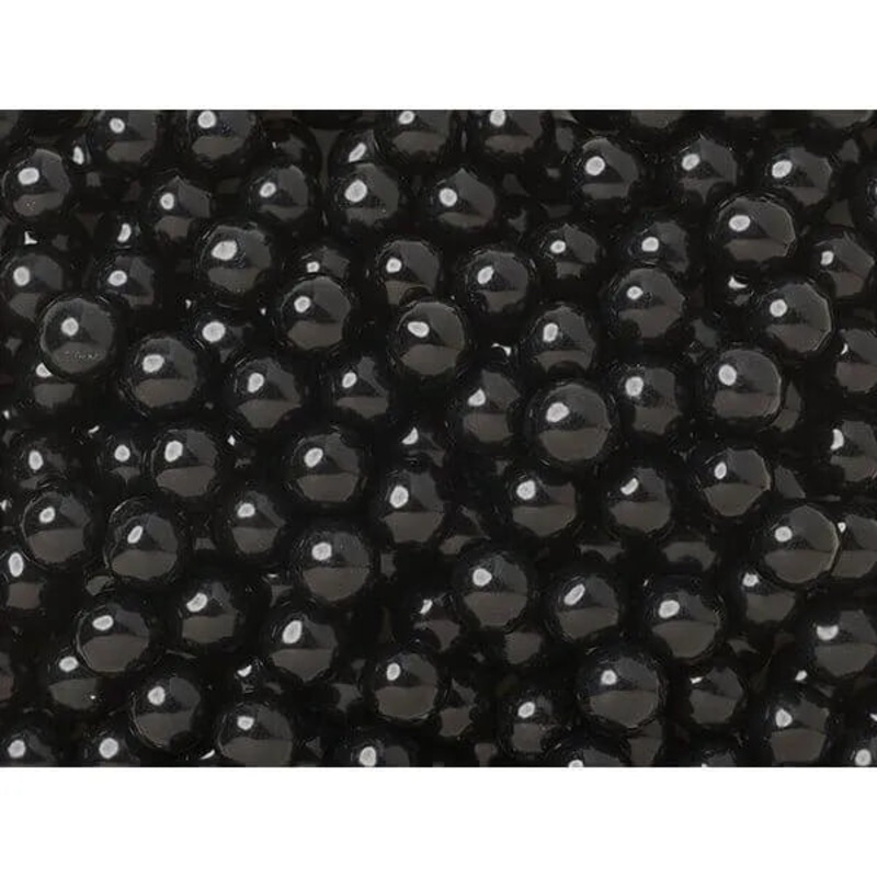 Sixlets Mini Milk Chocolate Balls - Black: 2LB Bag