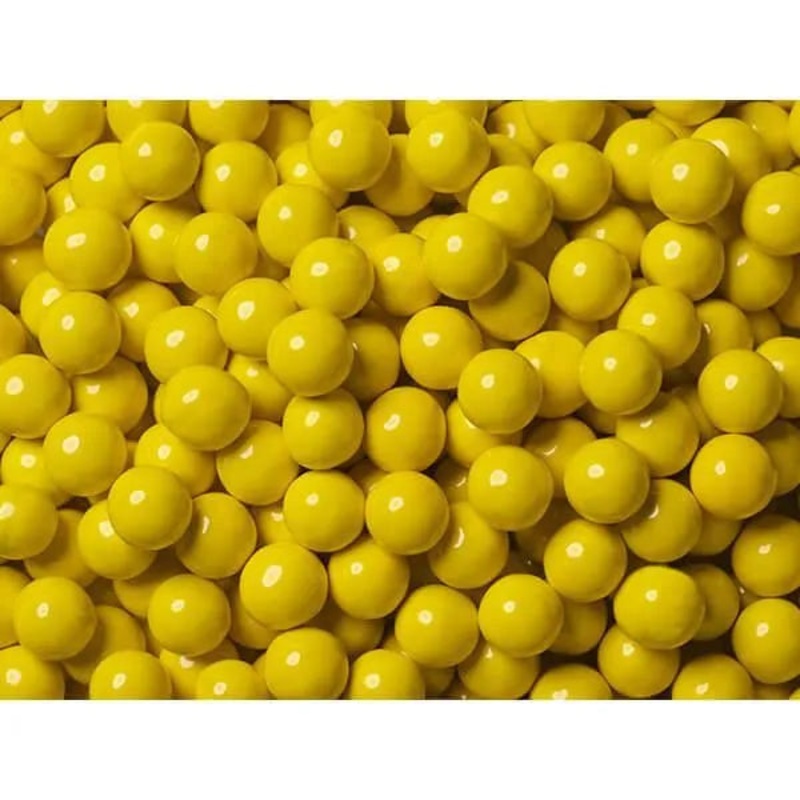 Sixlets Mini Milk Chocolate Balls - Shimmer Yellow: 2LB Bag