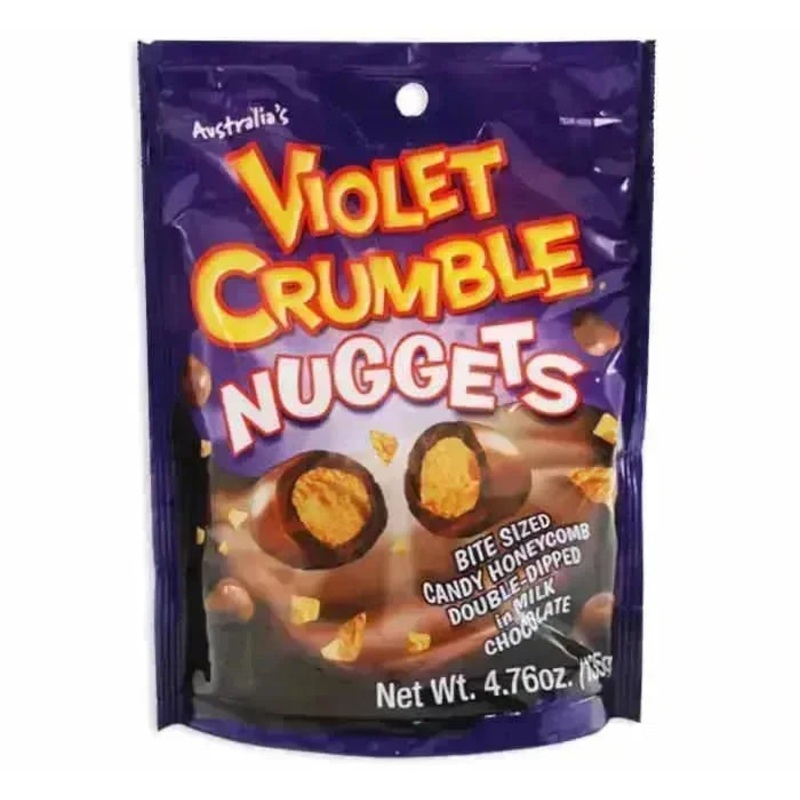 Australia's Violet Crumble Candy: 8CT Case