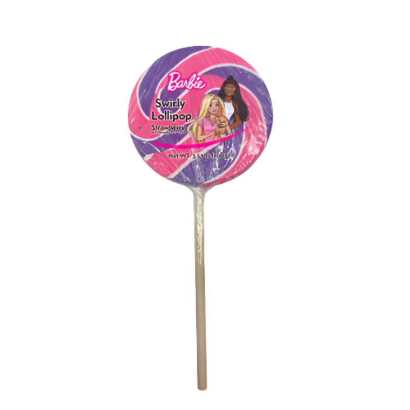 Barbie Swirly Lollipop 3.53 oz.