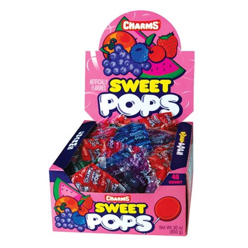 Charms Sweet Pops Lollipops
