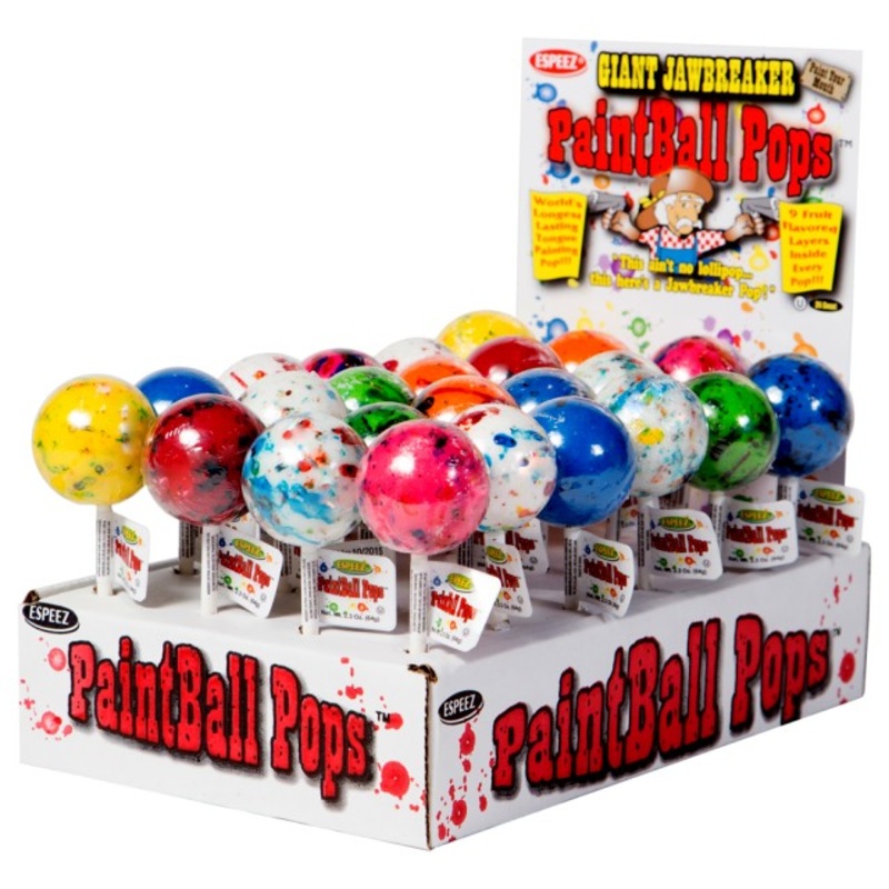 Espeez Giant Jawbreaker PaintBall Pops 2.3 oz.
