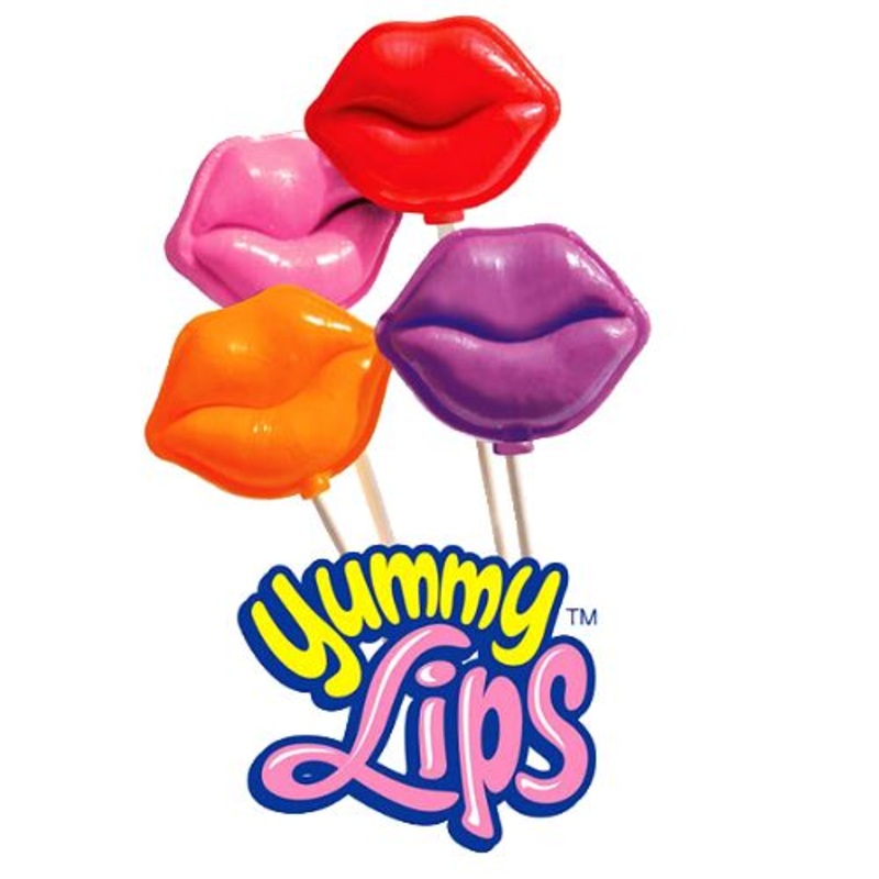 Yummy Lips Gourmet Lollipops 1 oz.