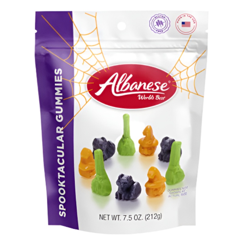 Albanese Halloween Spooktacular Gummies 7.5 oz. Bag