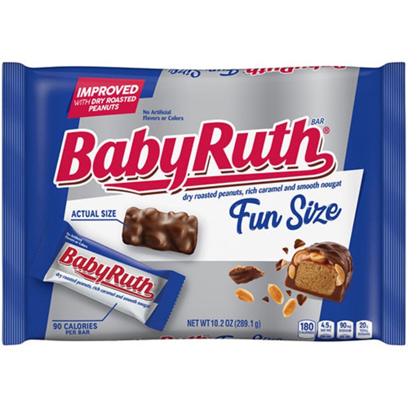 Baby Ruth Fun Size Candy Bars - 10.2-oz. Bag
