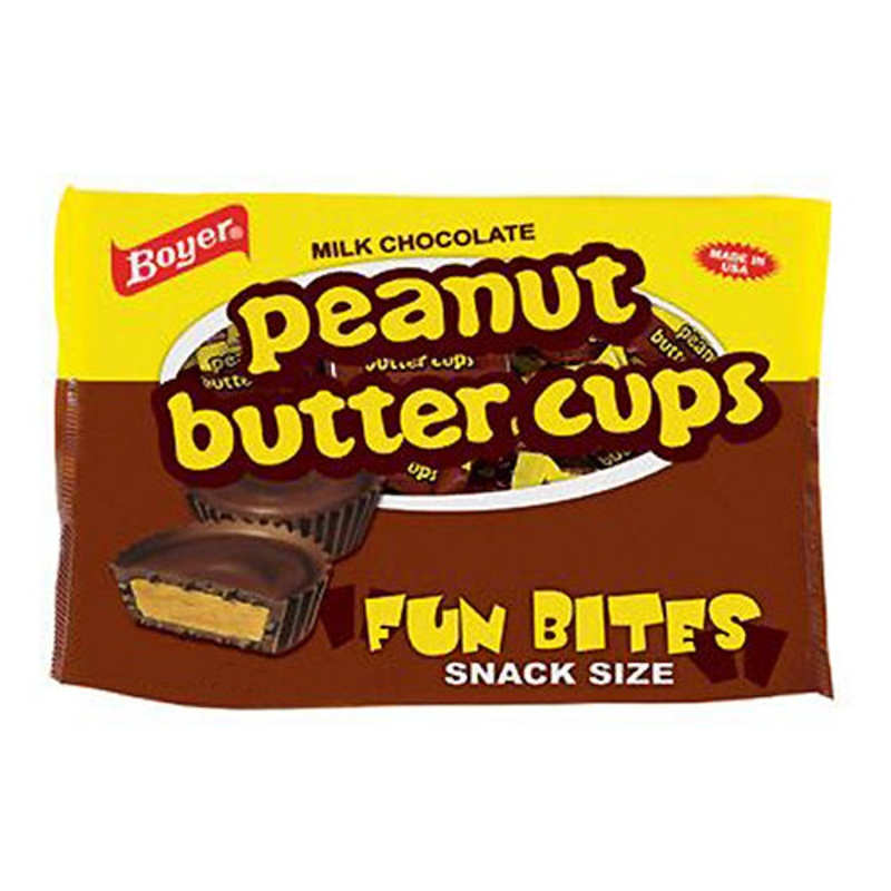 Boyer Peanut Butter Cups Fun Bites Snack Size - 10-oz. Bag